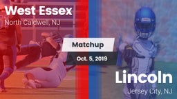 Matchup: West Essex High vs. Lincoln  2019
