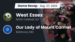 Recap: West Essex  vs. Our Lady of Mount Carmel  2022