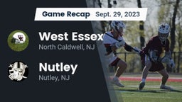 Recap: West Essex  vs. Nutley  2023