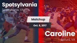 Matchup: Spotsylvania vs. Caroline  2017