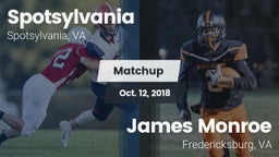 Matchup: Spotsylvania vs. James Monroe  2018