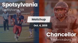 Matchup: Spotsylvania vs. Chancellor  2019