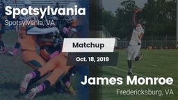 Matchup: Spotsylvania vs. James Monroe  2019