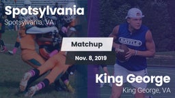Matchup: Spotsylvania vs. King George  2019