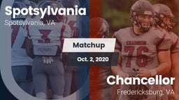 Matchup: Spotsylvania vs. Chancellor  2020