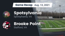 Recap: Spotsylvania  vs. Brooke Point  2021