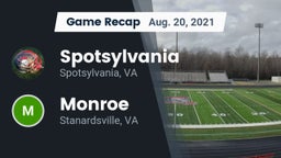 Recap: Spotsylvania  vs. Monroe  2021