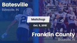 Matchup: Batesville vs. Franklin County  2018
