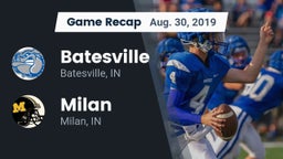 Recap: Batesville  vs. Milan  2019