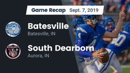 Recap: Batesville  vs. South Dearborn  2019