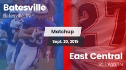 Matchup: Batesville vs. East Central  2019