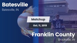 Matchup: Batesville vs. Franklin County  2019