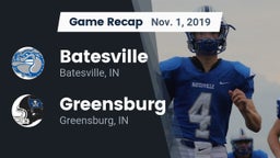 Recap: Batesville  vs. Greensburg  2019