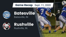 Recap: Batesville  vs. Rushville  2020