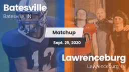 Matchup: Batesville vs. Lawrenceburg  2020