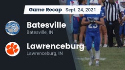 Recap: Batesville  vs. Lawrenceburg  2021