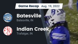 Recap: Batesville  vs. Indian Creek  2022
