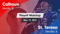 Matchup: Calhoun vs. St. Teresa  2016