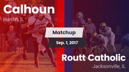 Matchup: Calhoun vs. Routt Catholic  2017