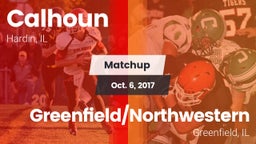Matchup: Calhoun vs. Greenfield/Northwestern  2017