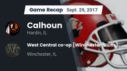 Recap: Calhoun  vs. West Central co-op [Winchester-Bluffs]  2017