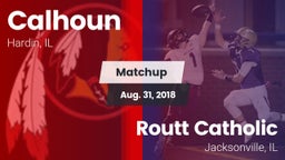 Matchup: Calhoun vs. Routt Catholic  2018