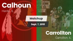 Matchup: Calhoun vs. Carrollton  2018