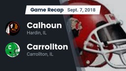 Recap: Calhoun  vs. Carrollton  2018