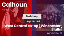 Matchup: Calhoun vs. West Central co-op [Winchester-Bluffs]  2018