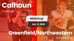 Matchup: Calhoun vs. Greenfield/Northwestern  2018