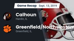 Recap: Calhoun  vs. Greenfield/Northwestern  2019