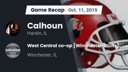 Recap: Calhoun  vs. West Central co-op [Winchester-Bluffs]  2019