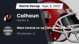 Recap: Calhoun  vs. West Central co-op [Winchester-Bluffs]  2022