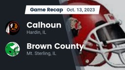 Recap: Calhoun  vs. Brown County  2023