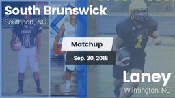 Matchup: South Brunswick vs. Laney  2016