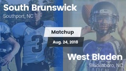 Matchup: South Brunswick vs. West Bladen  2018