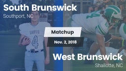 Matchup: South Brunswick vs. West Brunswick  2018