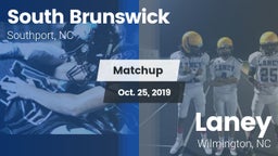 Matchup: South Brunswick vs. Laney  2019