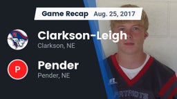 Recap: Clarkson-Leigh  vs. Pender  2017