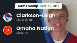 Recap: Clarkson-Leigh  vs. Omaha Nation  2017