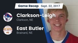 Recap: Clarkson-Leigh  vs. East Butler  2017