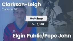 Matchup: Clarkson-Leigh vs. Elgin Public/Pope John 2017