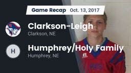 Recap: Clarkson-Leigh  vs. Humphrey/Holy Family  2017