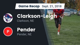 Recap: Clarkson-Leigh  vs. Pender  2018