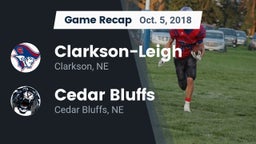 Recap: Clarkson-Leigh  vs. Cedar Bluffs  2018