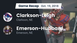 Recap: Clarkson-Leigh  vs. Emerson-Hubbard  2018
