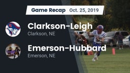 Recap: Clarkson-Leigh  vs. Emerson-Hubbard  2019