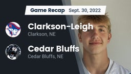 Recap: Clarkson-Leigh  vs. Cedar Bluffs  2022