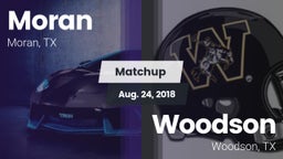 Matchup: Moran vs. Woodson  2018
