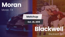 Matchup: Moran vs. Blackwell  2018